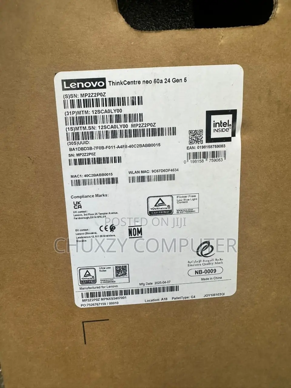 New Lenovo ThinkCentre Neo 50T 16GB Intel Core I5 SSD 1T
