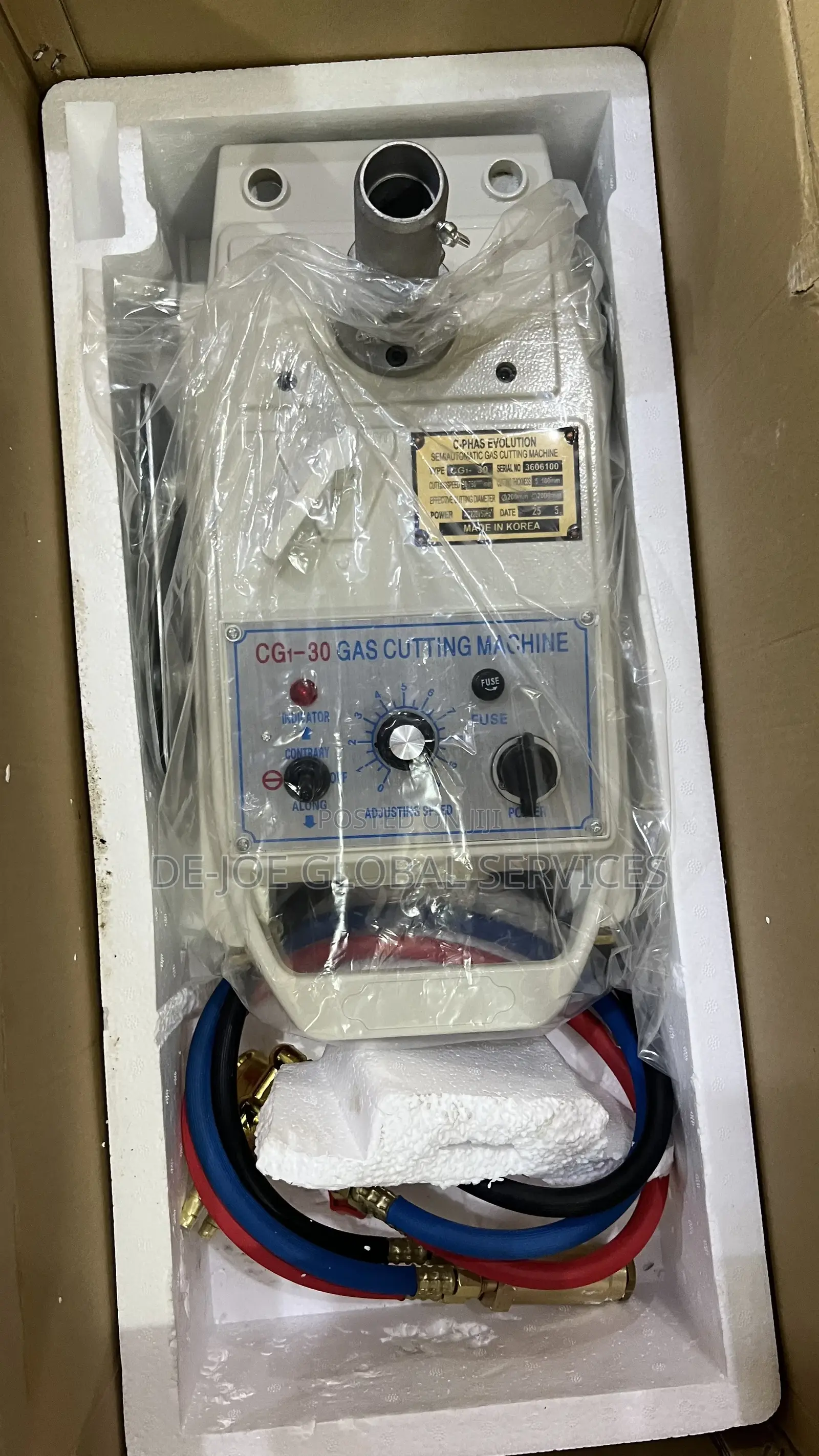 Oxygen and Acetylene Semiautomatic Gas Cutting Machine