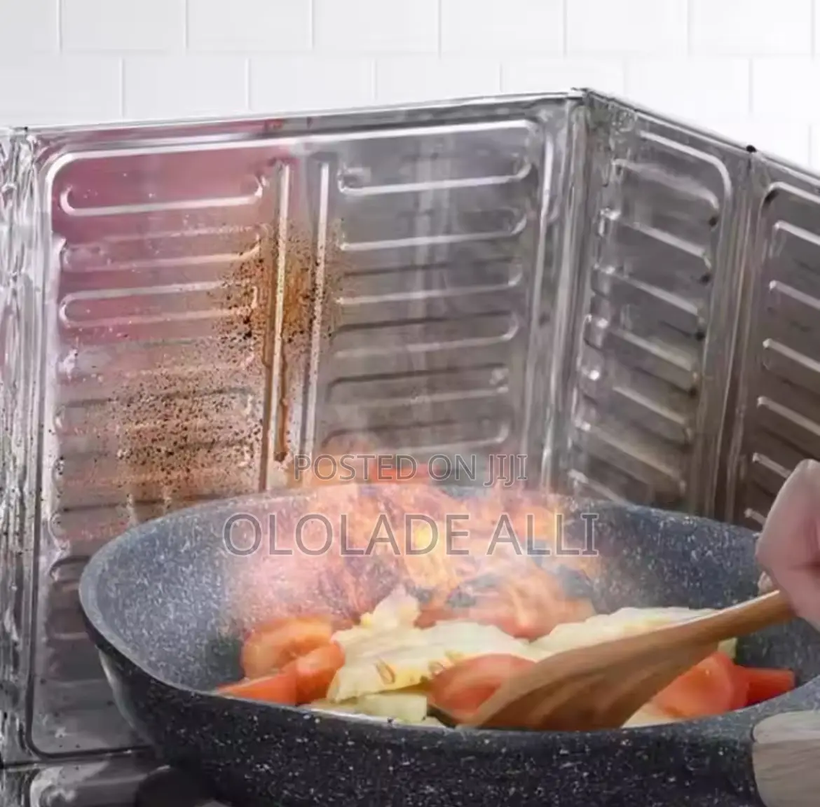 Oil Baffle Kitchen Tools Cooking Anti-Splash Oil Smoke