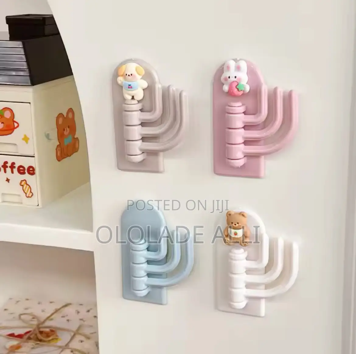 3-in-1 Rotatable Hook Girls Dormitory Bedroom