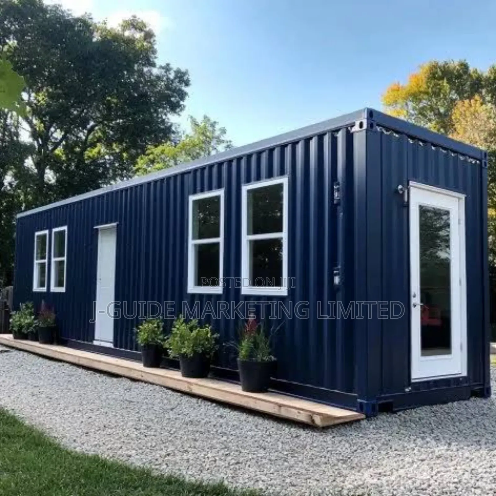 40ft Container House – 1 Bed + Kitchen + Toilet – Fully Fitted