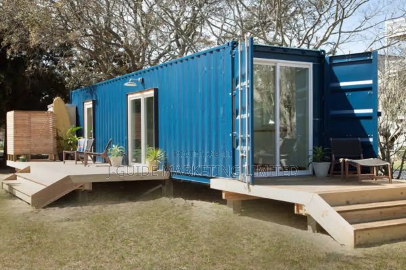 40ft Container House – 1 Bed + Kitchen + Toilet – Fully Fitted
