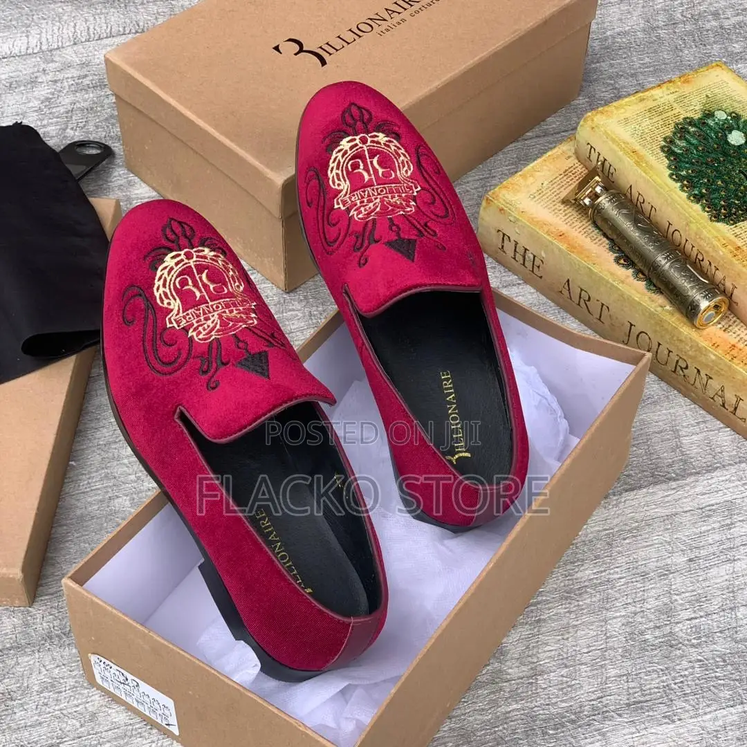 Original Billionaire Suede Loafers Shoes