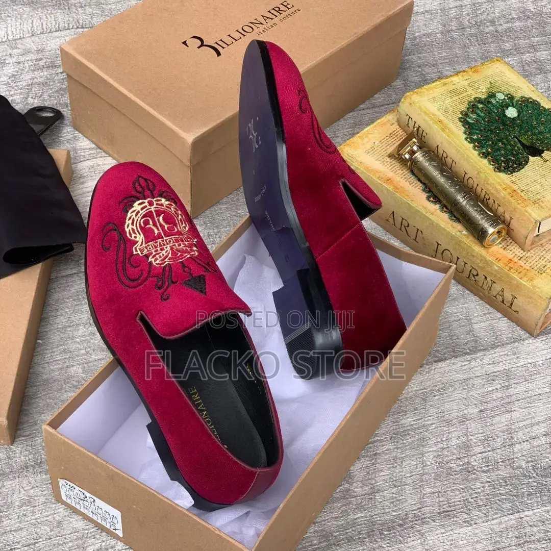 Original Billionaire Suede Loafers Shoes