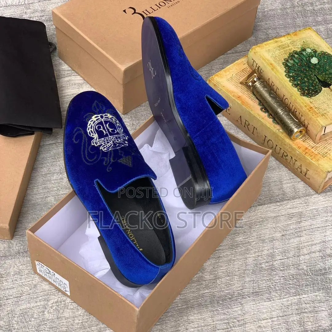 Original Billionaire Suede Loafers Shoes