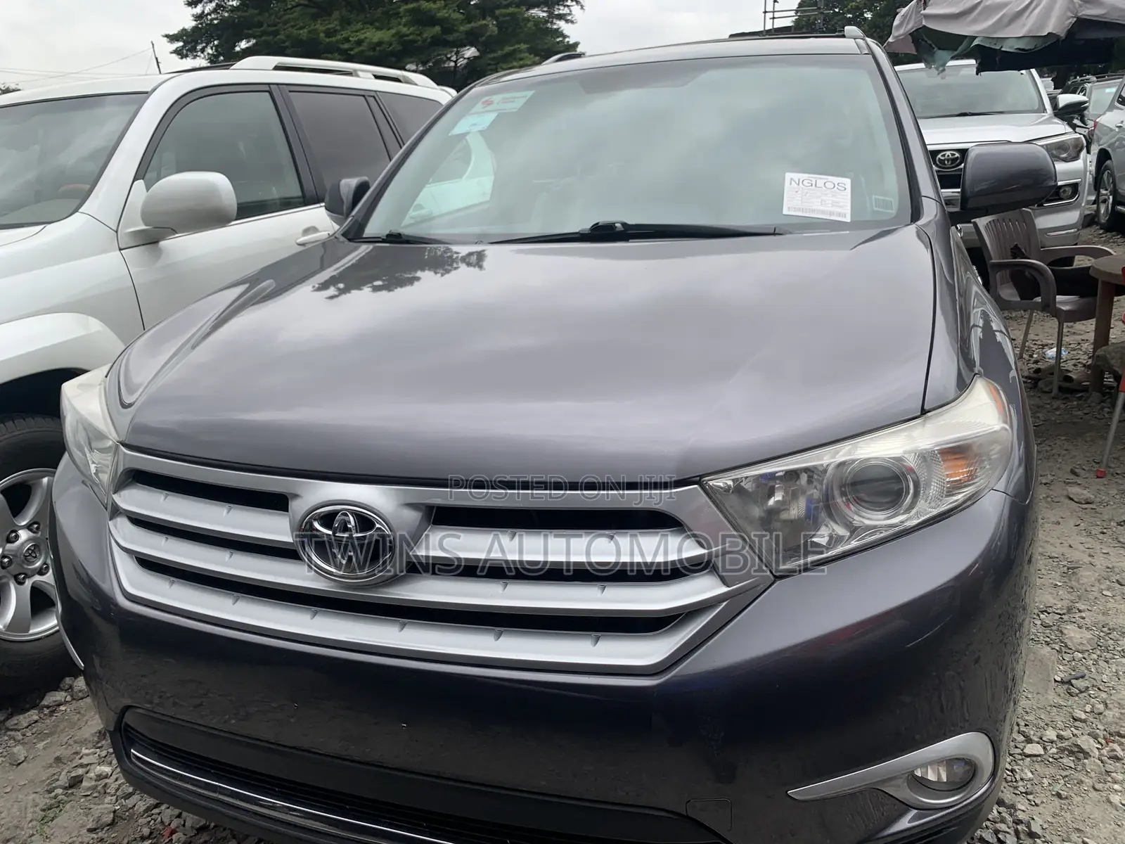 Toyota Highlander Limited 3.5l 4WD 2013 Gray