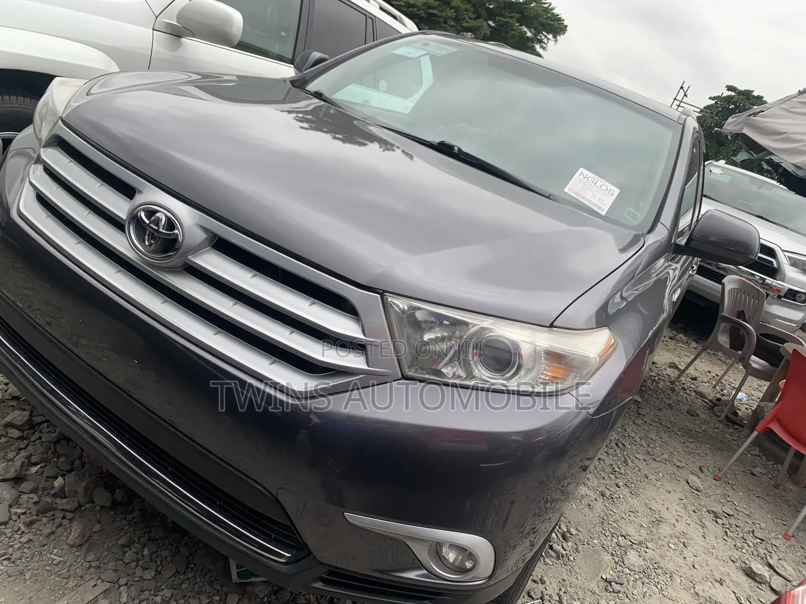 Toyota Highlander Limited 3.5l 4WD 2013 Gray