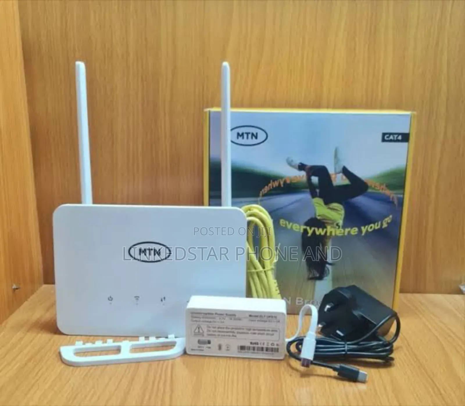 MTN Broadband Cat4 4g Lte Router + Free 50gb Data Sim Card