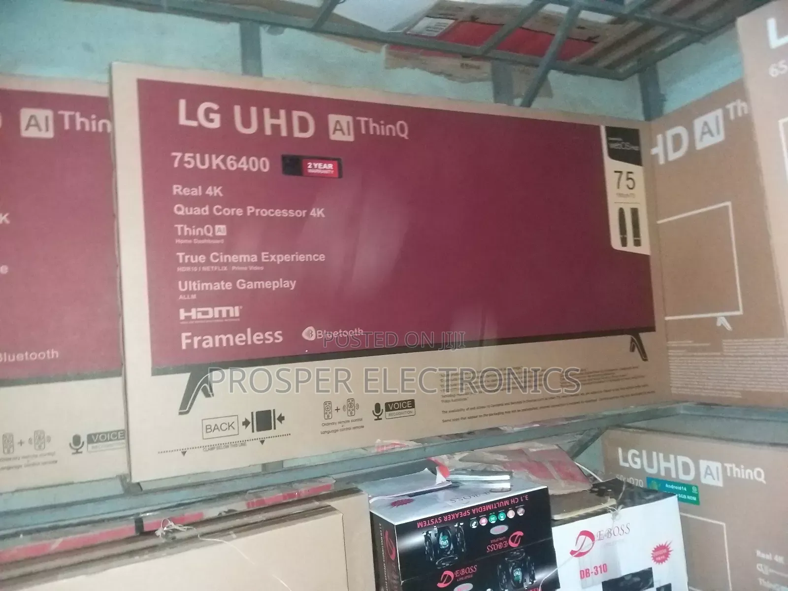 Lg 75 Inches Smart Android Tv Webos Hub
