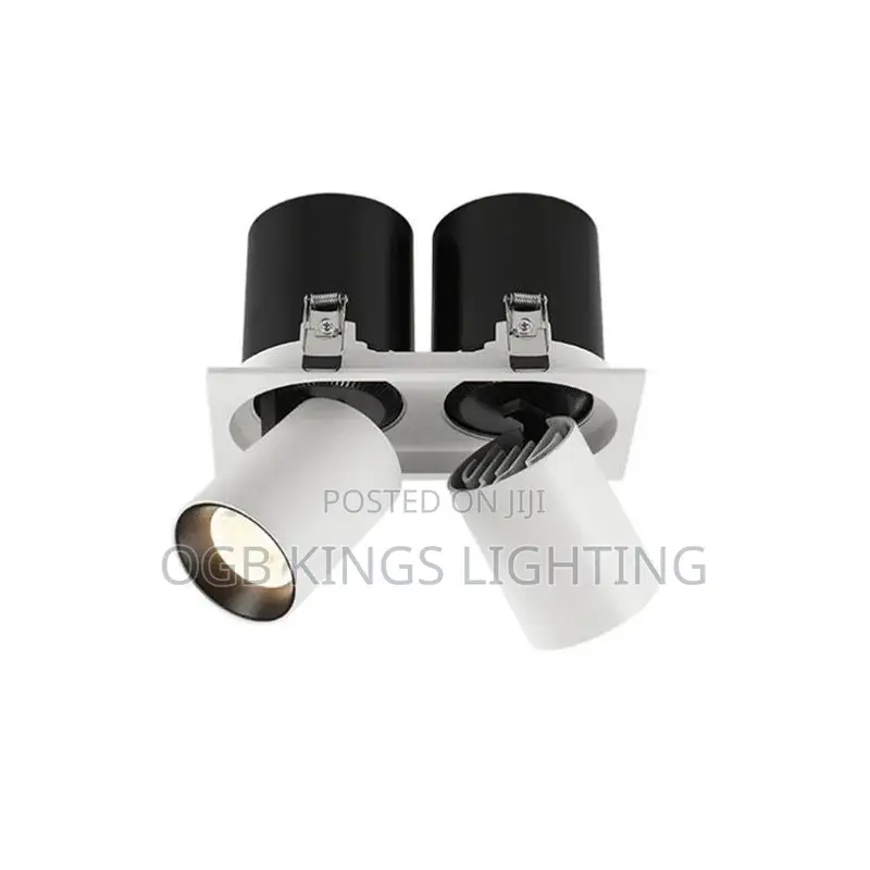 Square Vertical Stretch Cob Ceiling Downlights12w 20w 24w 40wac85-265v
