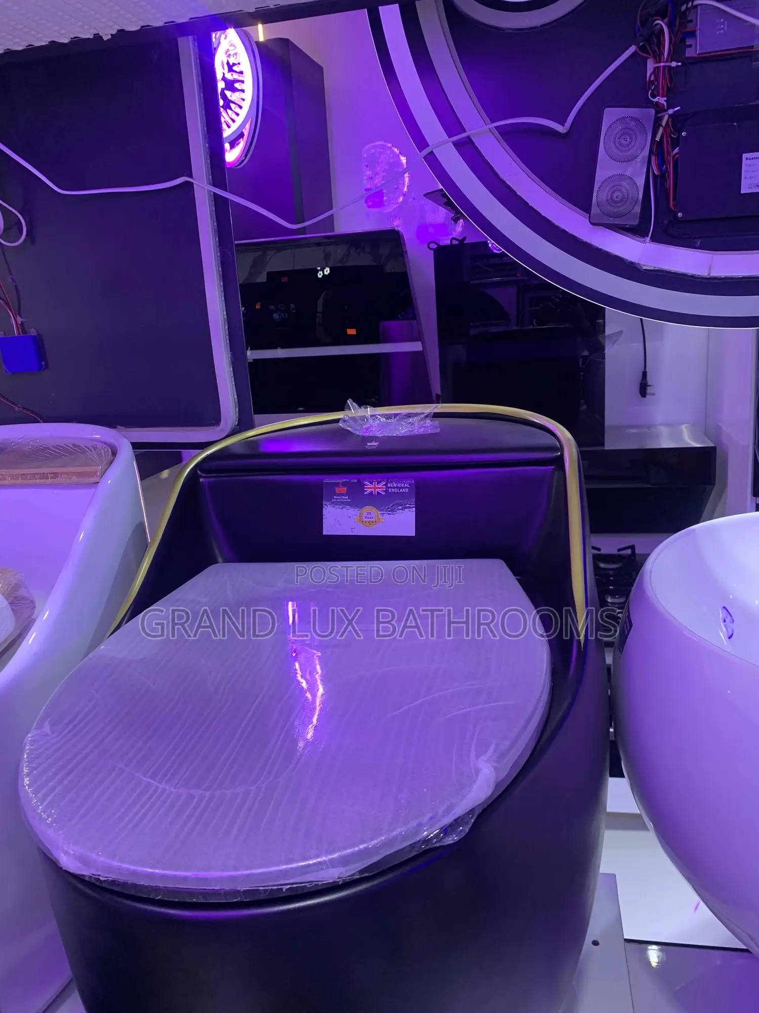 Luxury Egg Shape Inbuilt Tank Wc