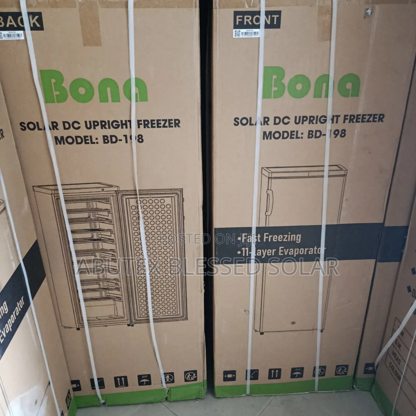 198 Bona Solar Chest Freezer