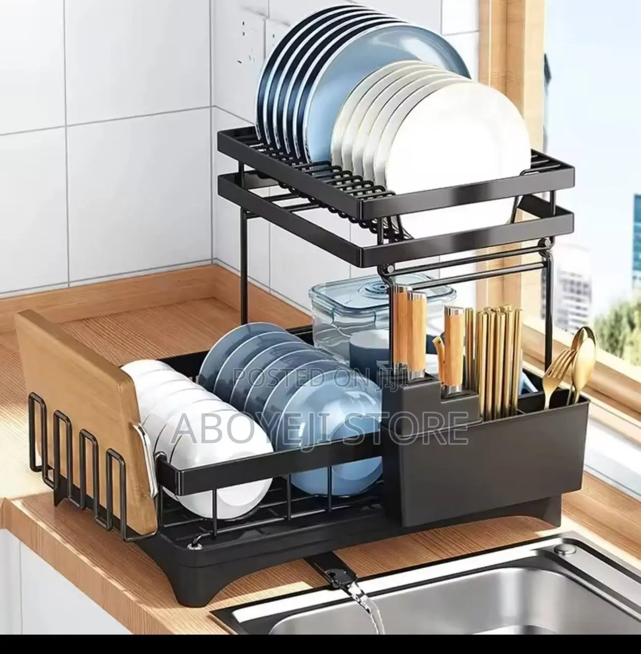 Plate Rack 2 Tiers