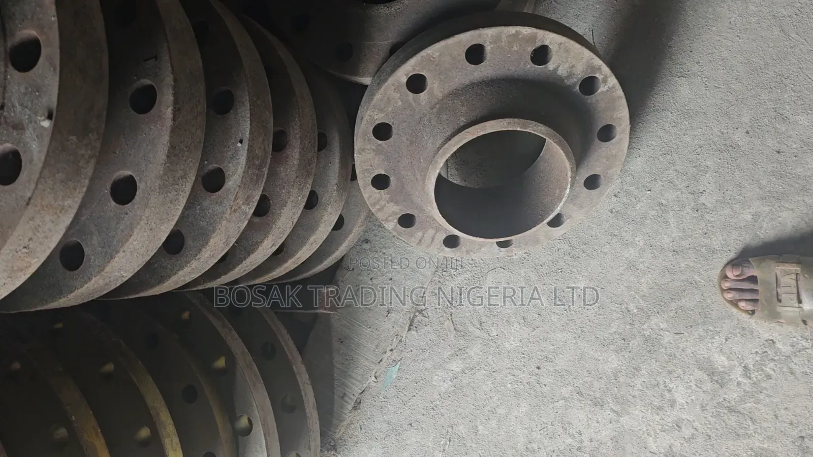 Flange 8"X600 Wedded Neck