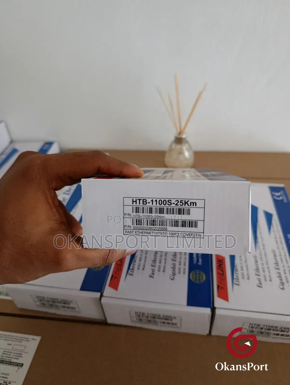 Netlink Fiber Optic Media Converter 10/100 Singelmode Multimode