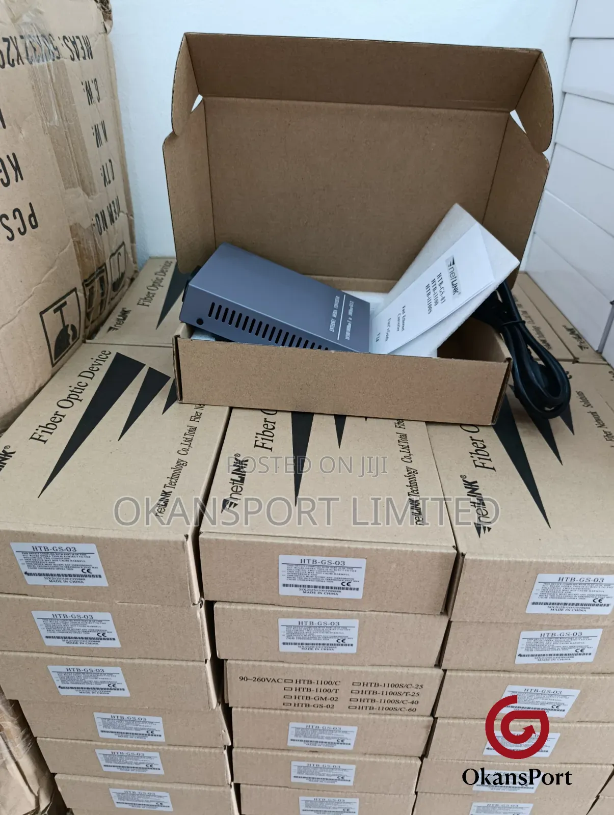 Netlink Fiber Optic Media Converter 10/100/1000 | Sm Mm | Gigabit