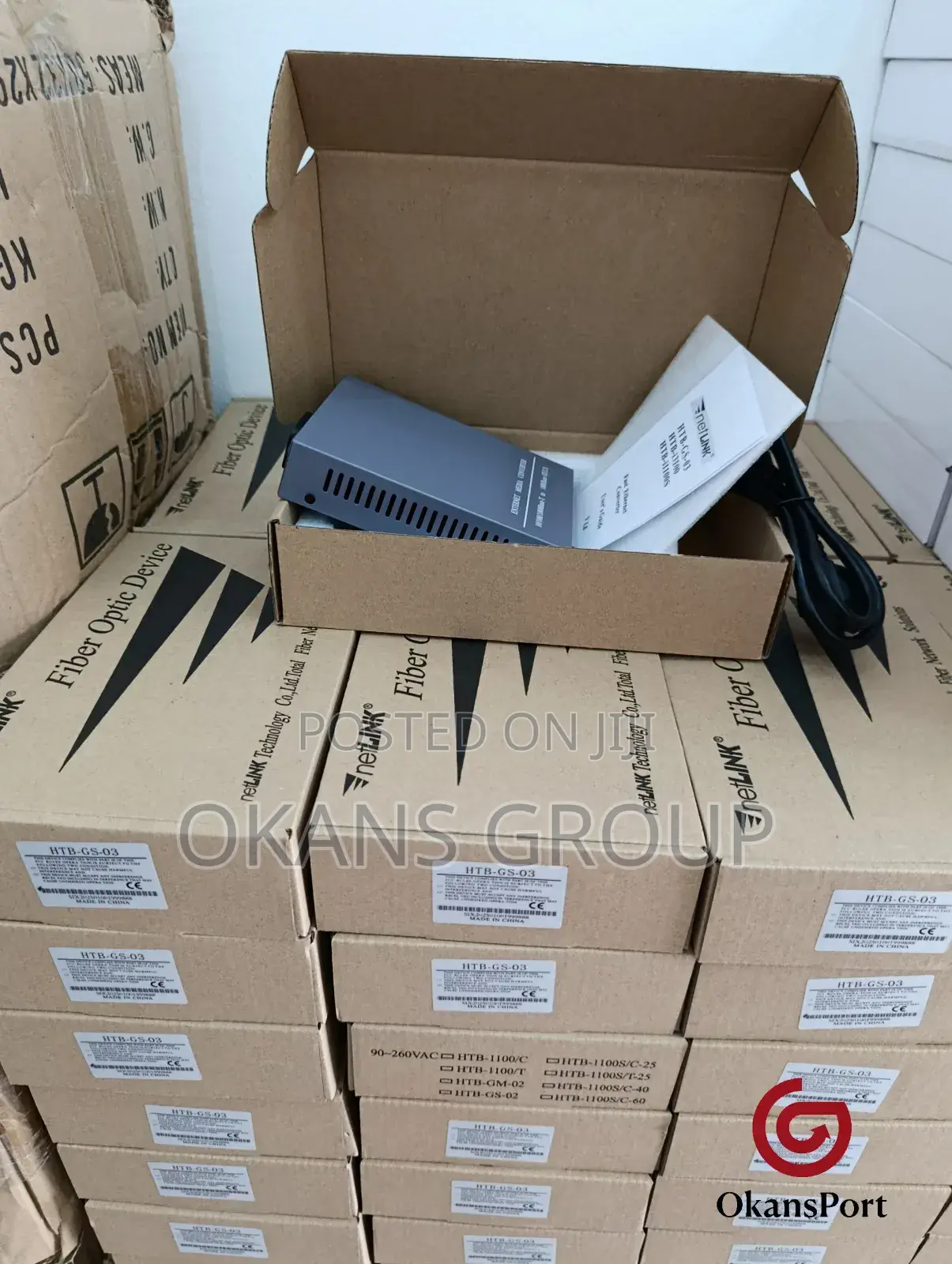 Netlink Fiber Optic Media Converter 10/100/1000 | Sm Mm | Gigabit