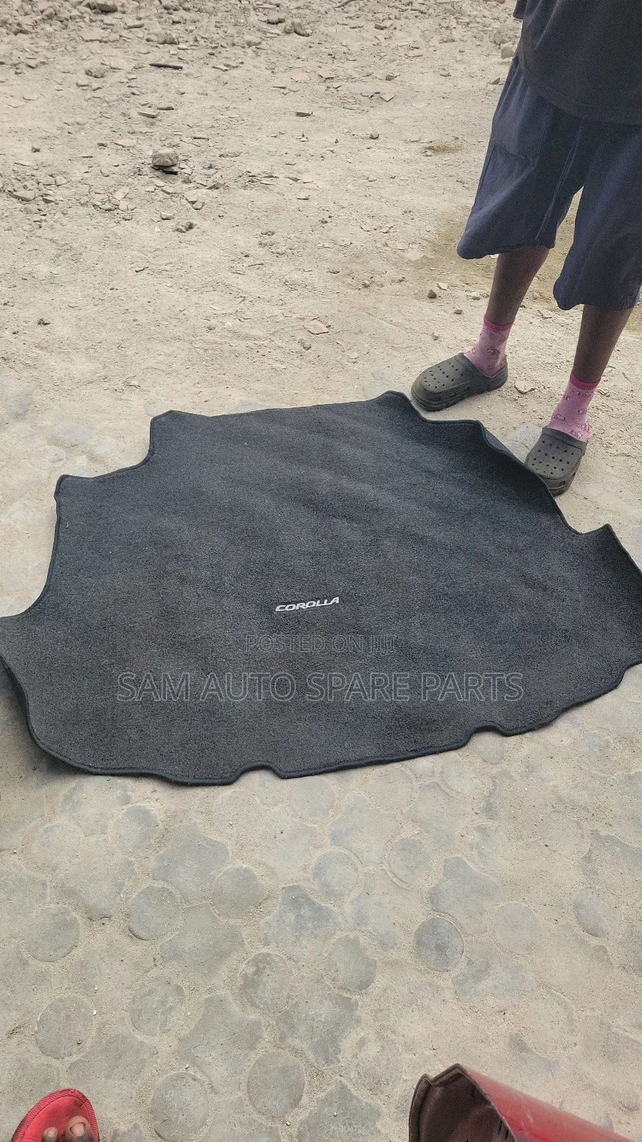 Toyota Venza Booth Rug Neat One Black One 2012 Model