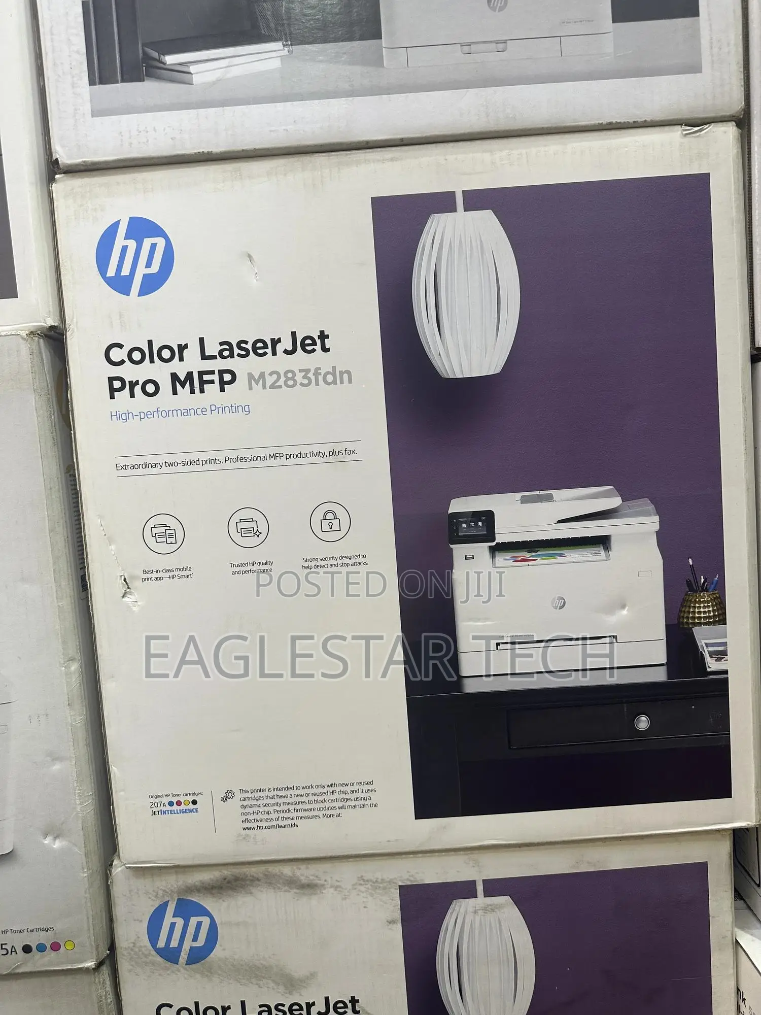 Hp Color Laser Jet Pro Mfp M283fdn Printer. Print, Scan And Copy