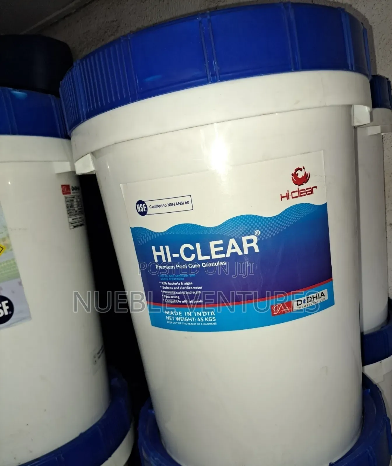 India Chlorine (Hi-Clear Aqua-Do, Aqua-Org)
