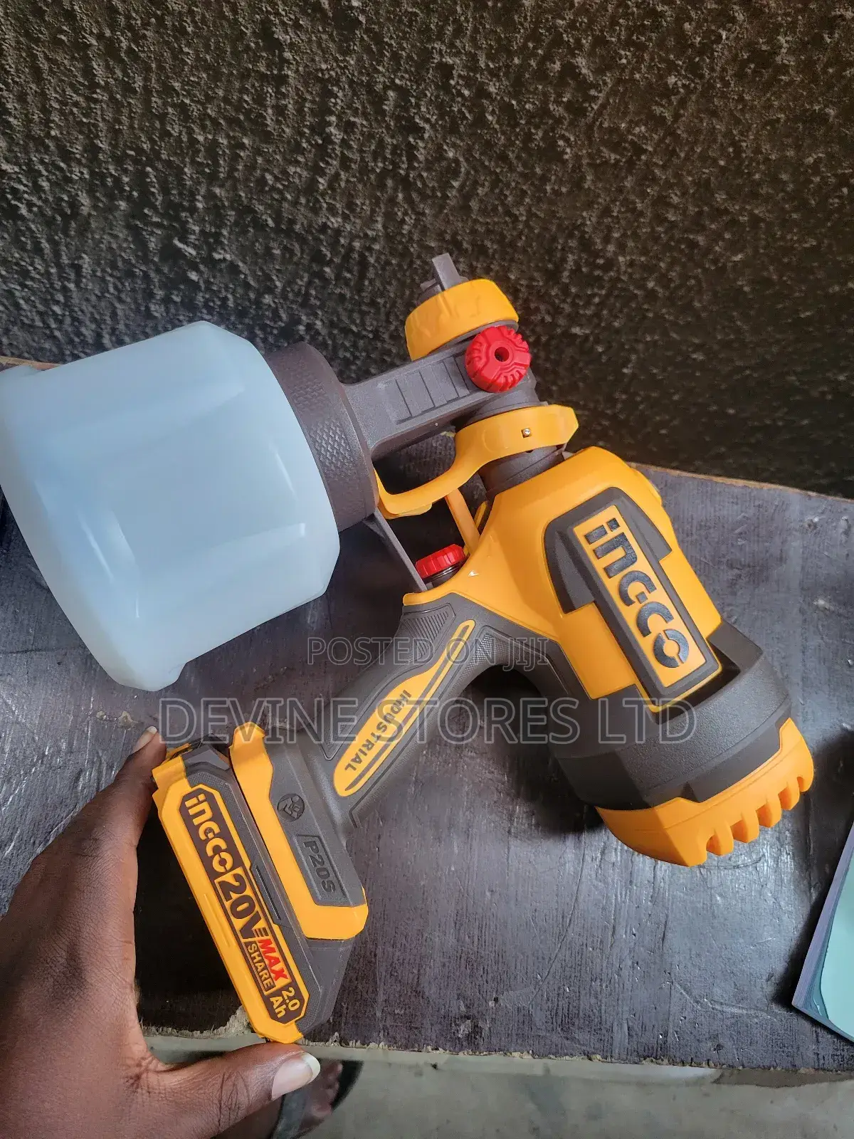 20v Ingco Cordless Paints Sprayer Machine