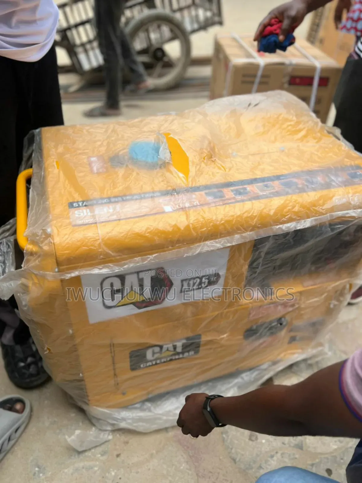 Brand New 12.5kva Cat Diesel Soundproof Generator With 100% Copper
