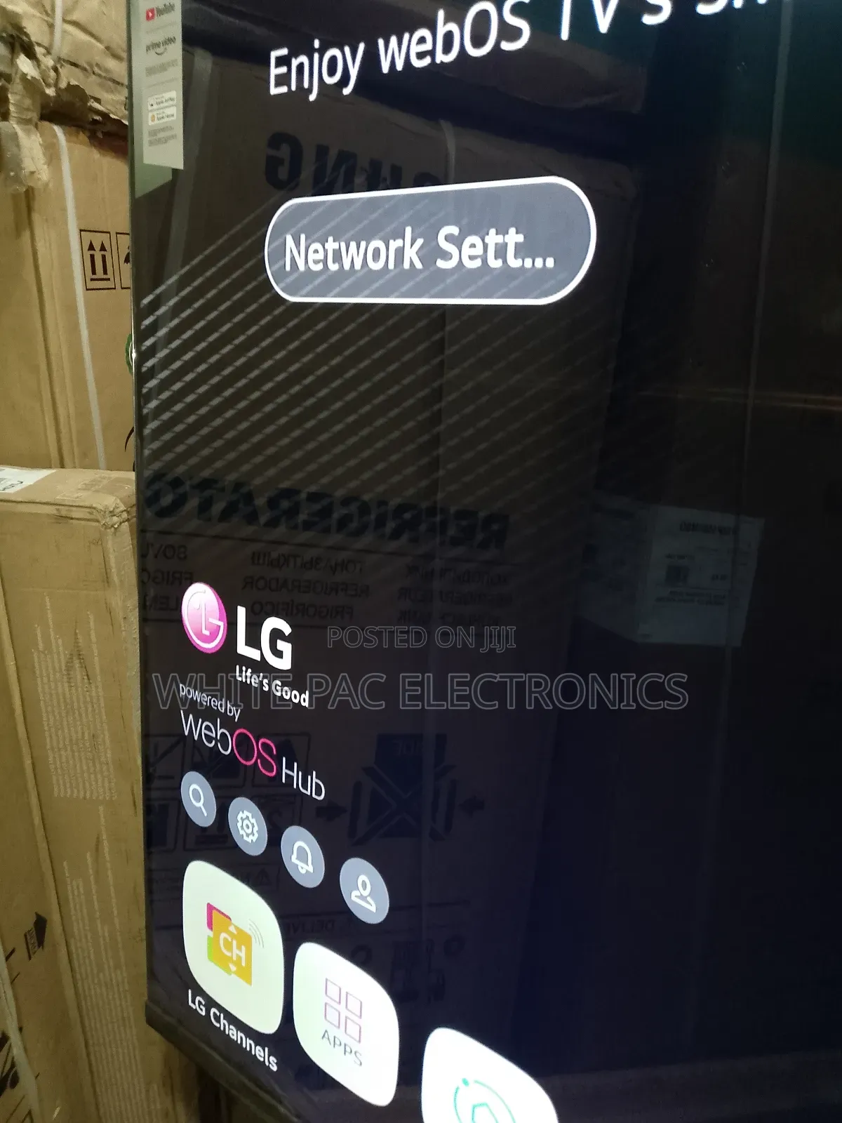 Original >Lg 75"Inch 4k Uhd Ai Smart Webos Tv>Netflix >Youtube >Wi -fi