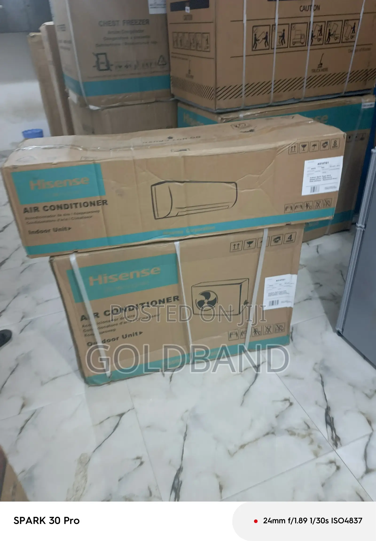 Low Noise Hisense 2hp Non-Inverter Ac