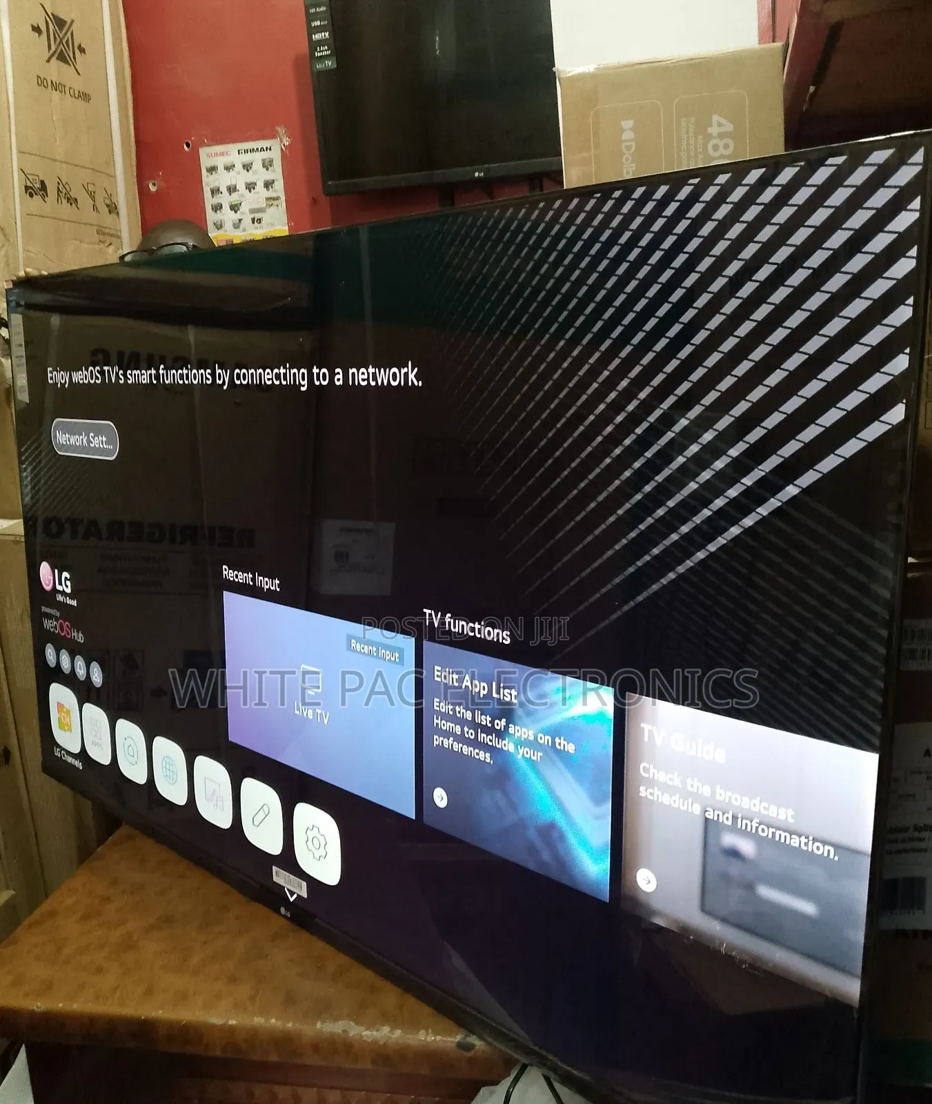 Lg 75"Inch Uhd Smart Webos Frameless Tv >Netflix > Youtube >Wi-Fi