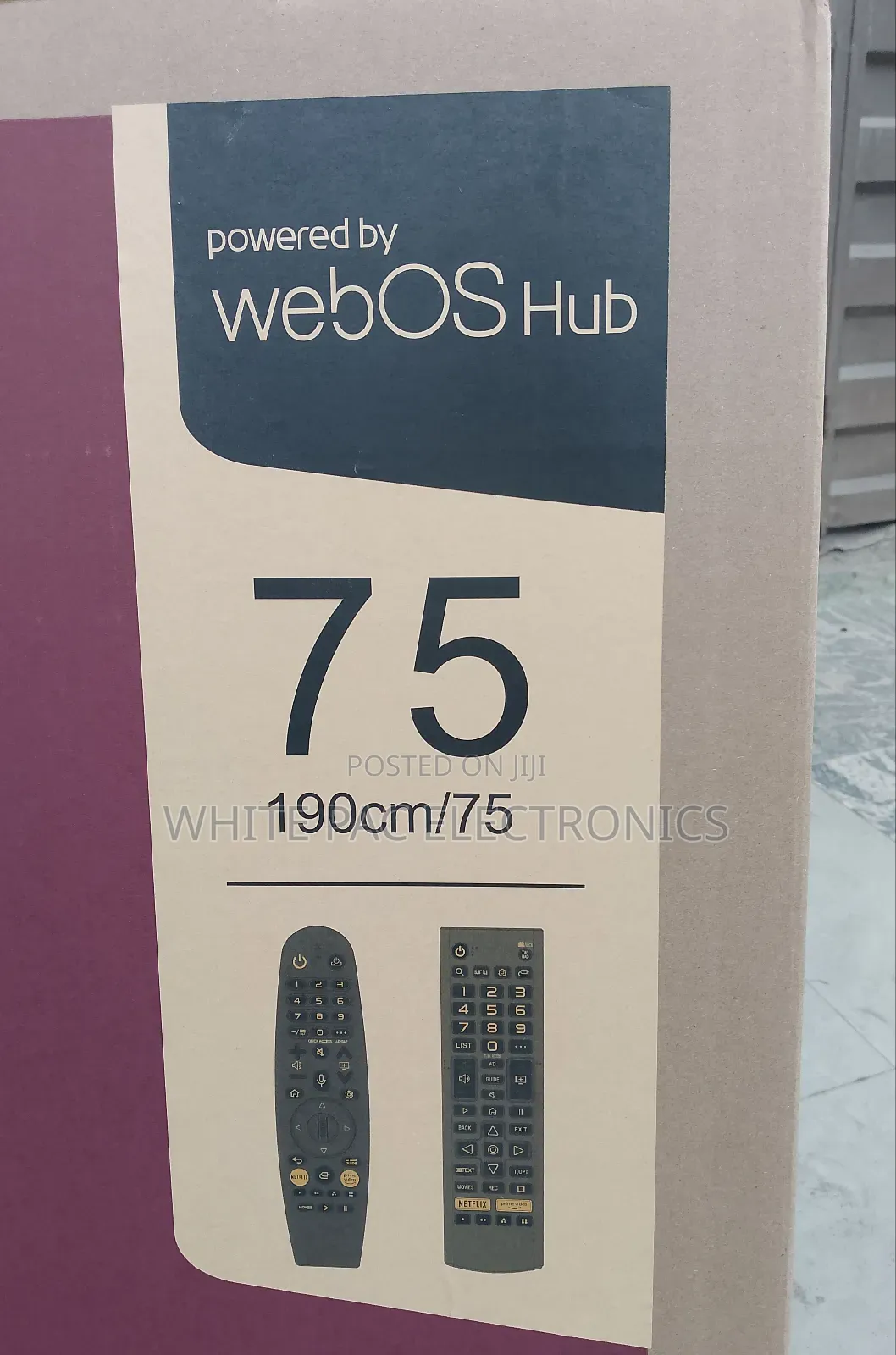 Lg 75"Inch Uhd Smart Webos Frameless Tv >Netflix > Youtube >Wi-Fi