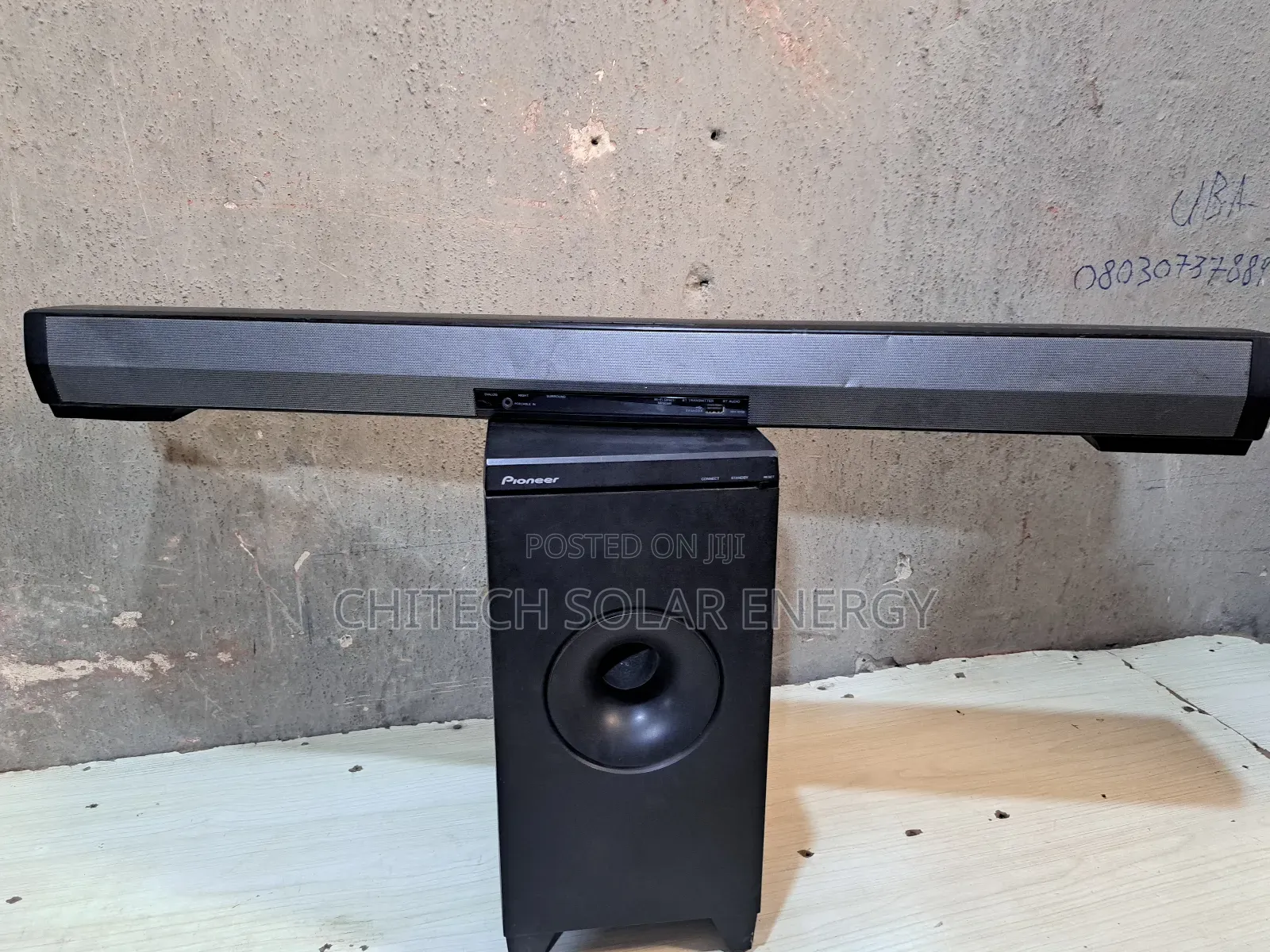 Pioneer Soundbar With Higher Quality Sound Production