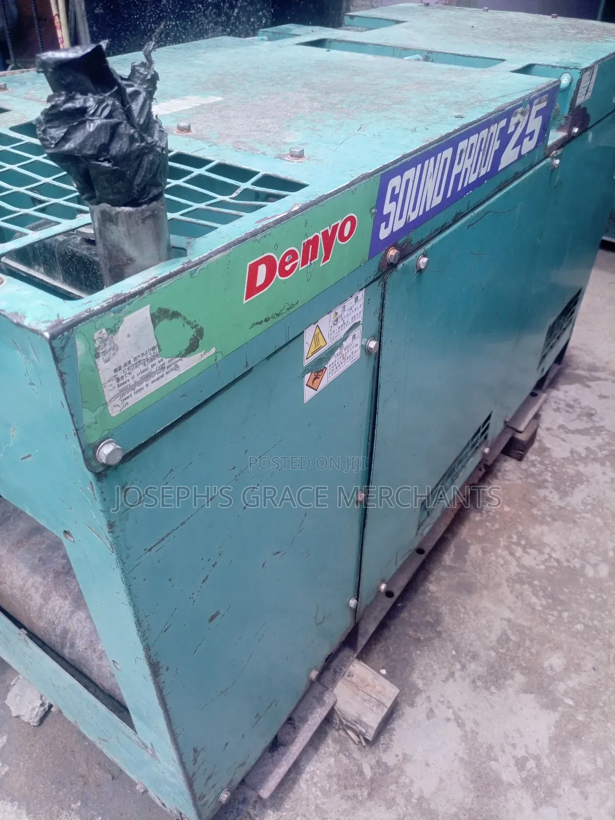 25kva Sound Proof Generator (Denyo) Direct Japan🇯🇵