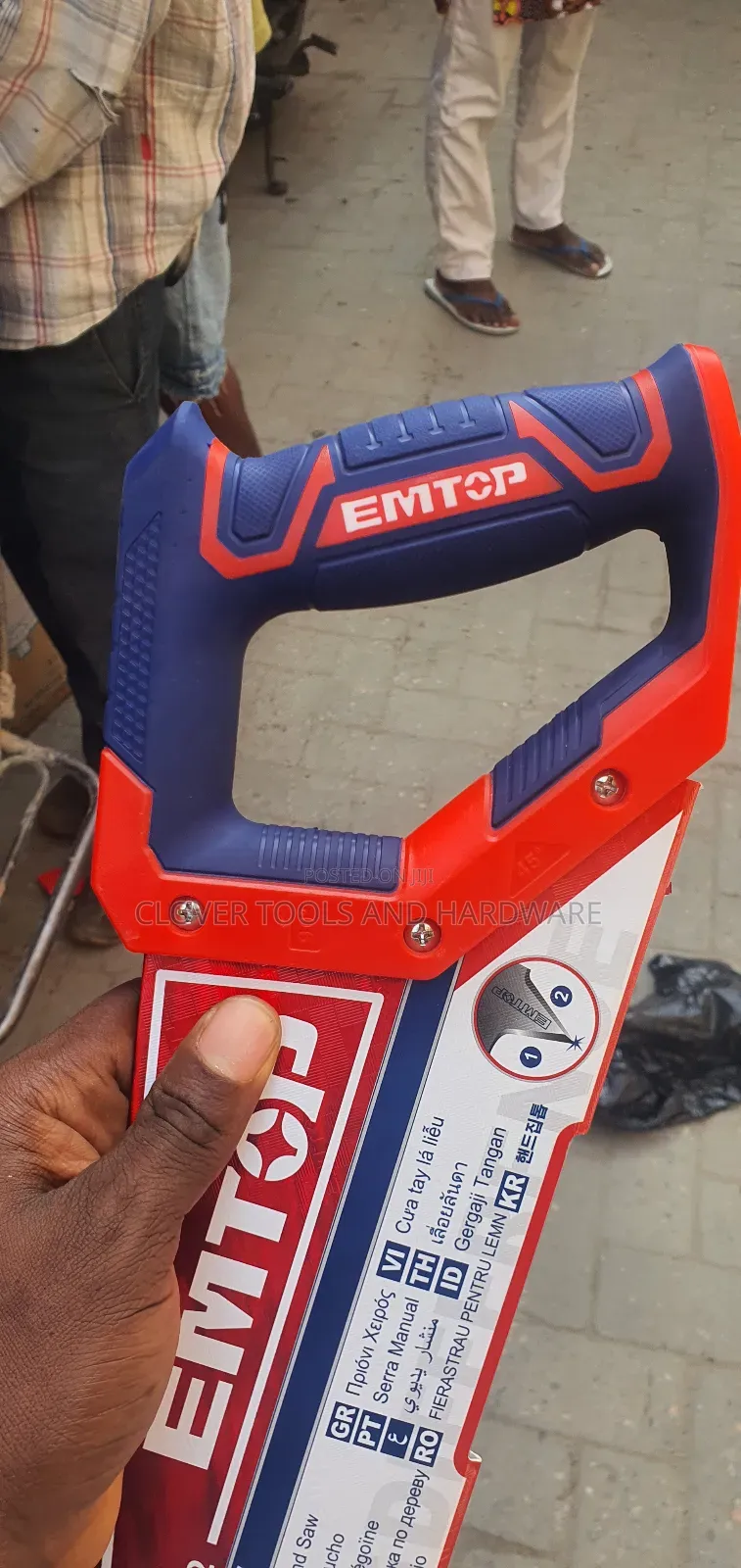 Emtop Ehas4502 Hand Sawheavy Duty Hand Saw for Wood Cutting 450mm
