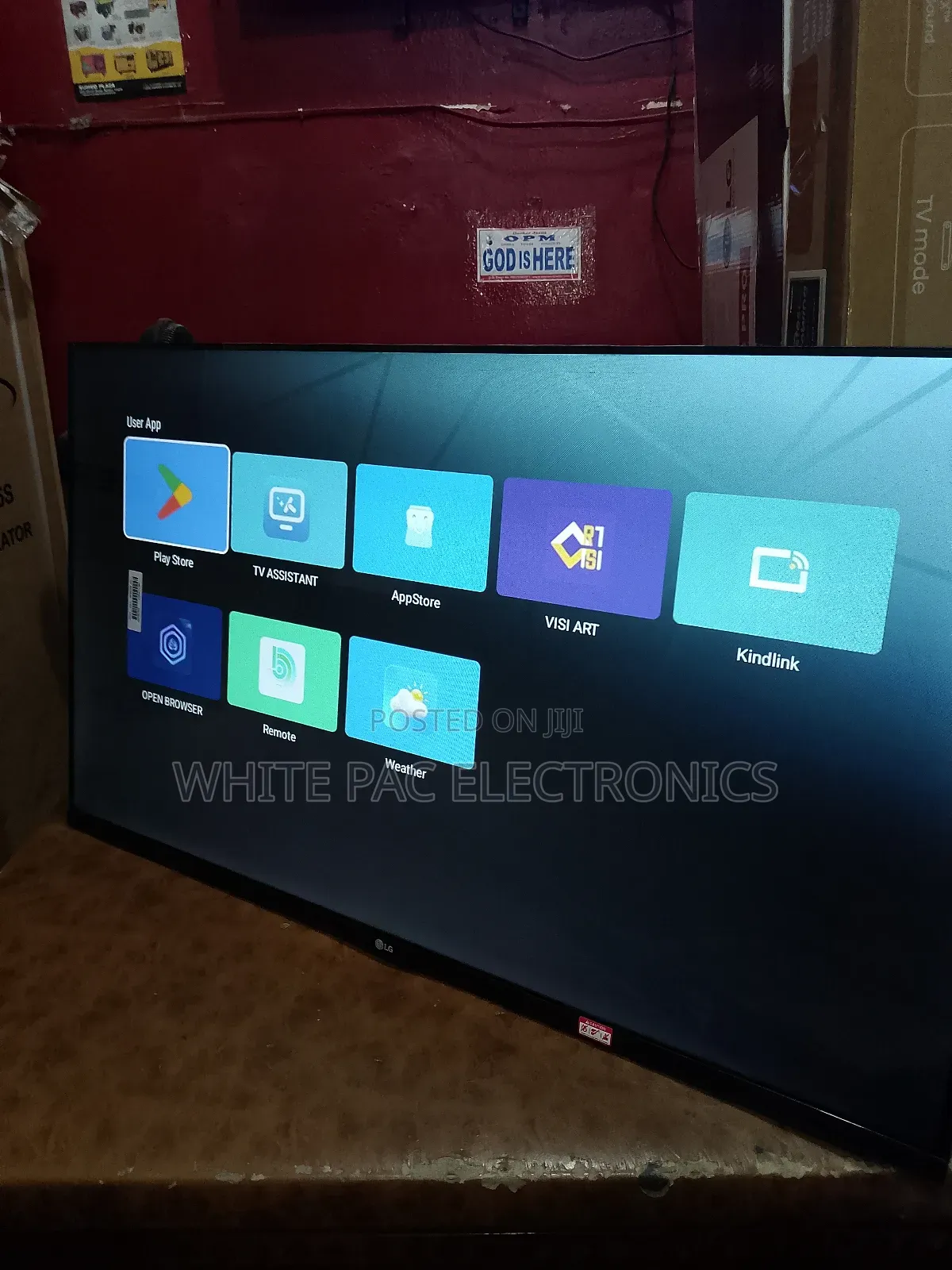 Lg 45"Inch 4k Uhd Andriod Smart Tv With Wi -fi > Neftlix > Youtube