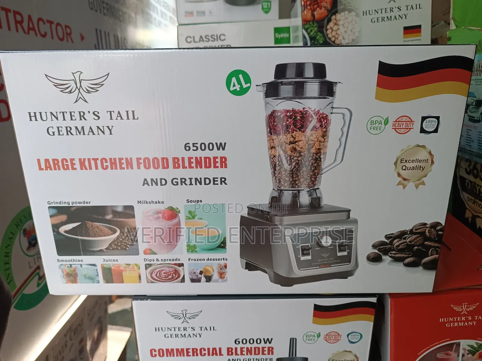 Hunters Tail Commercial Blender - 4l