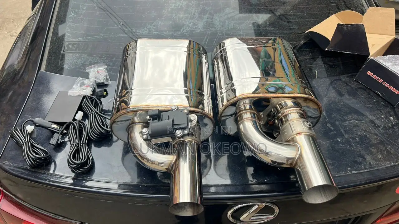 Silencer Loud Exhaust Pot With Valvetronic Remote
