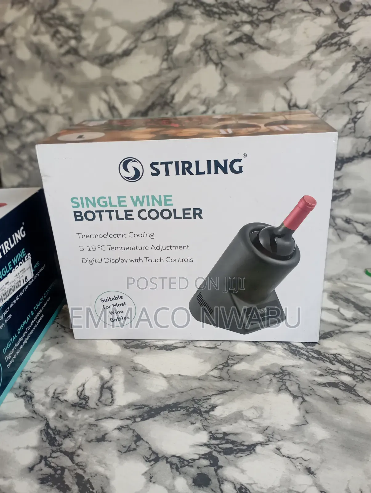 Stirling Digital Single Wine Bottle Cooler