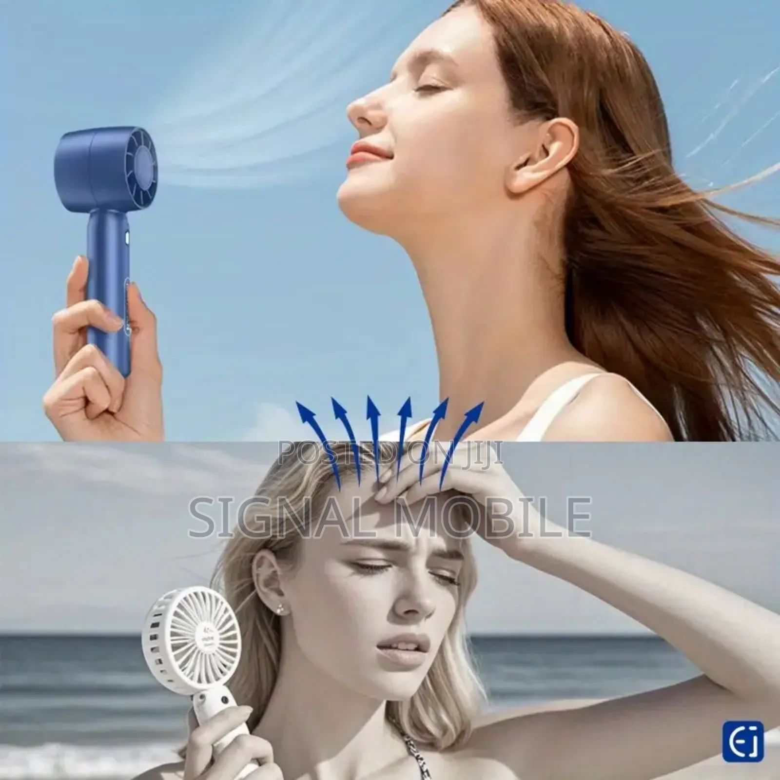 Portable Mini Handheld Turbo Usb Charging Fan