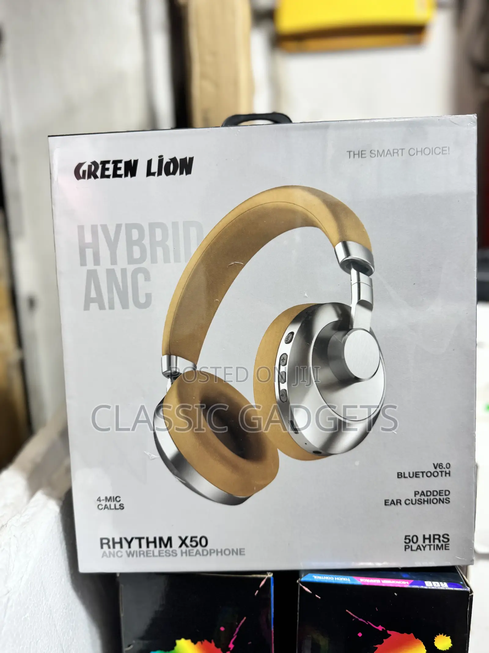 Green Lion Rhythm X50 Anc Wireless Headphone