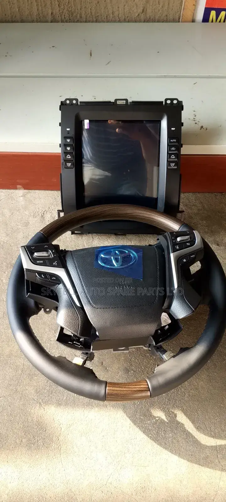 Android And Steering For Gx470 To Prado  Conversion