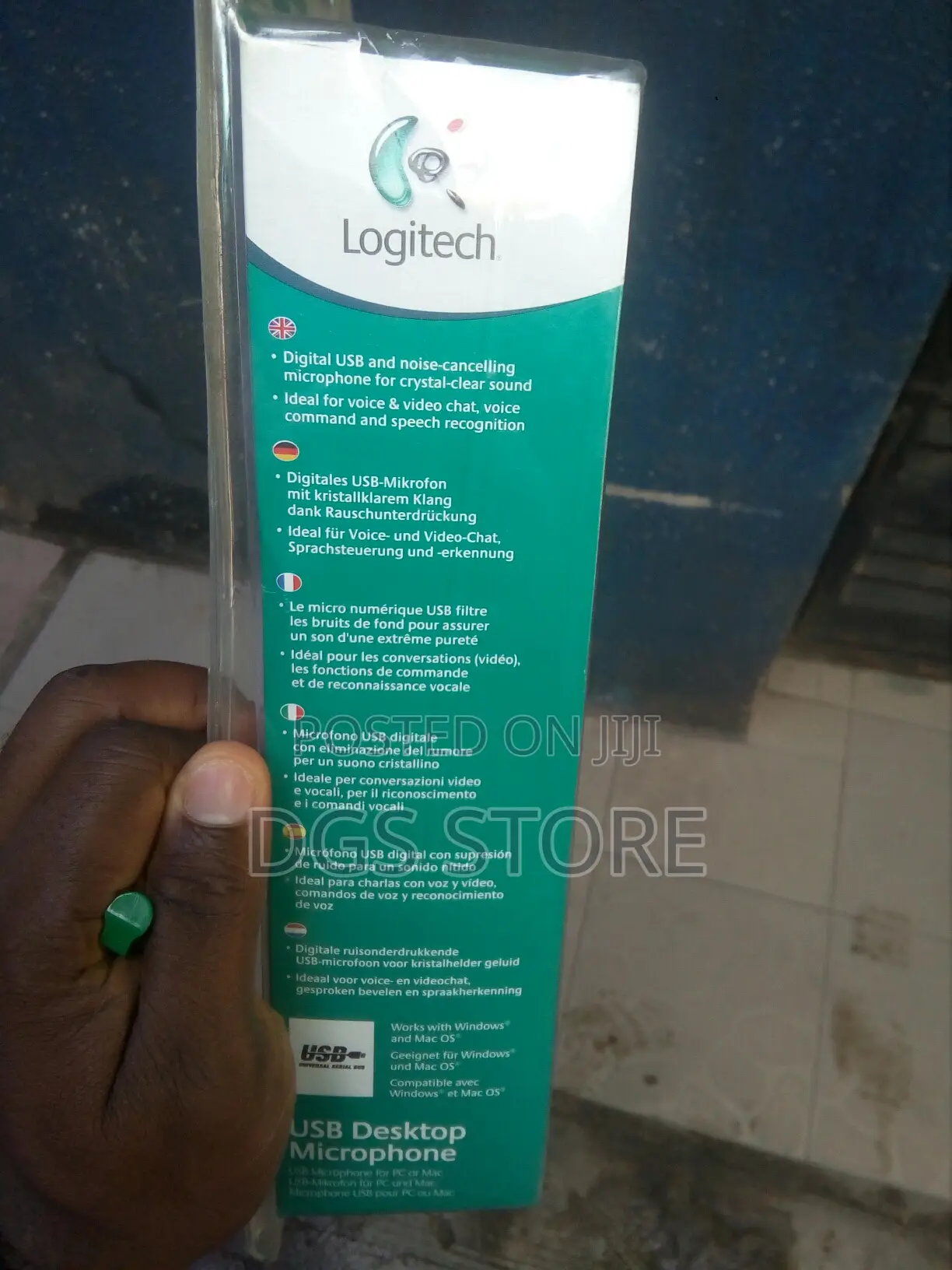 Logitech USB Desktop Microphone