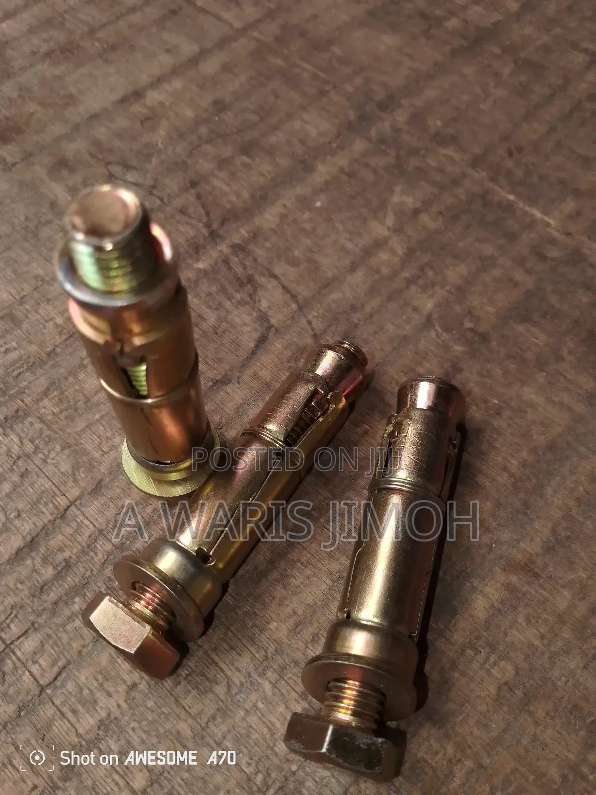 10mm Expansion Raw Bolt