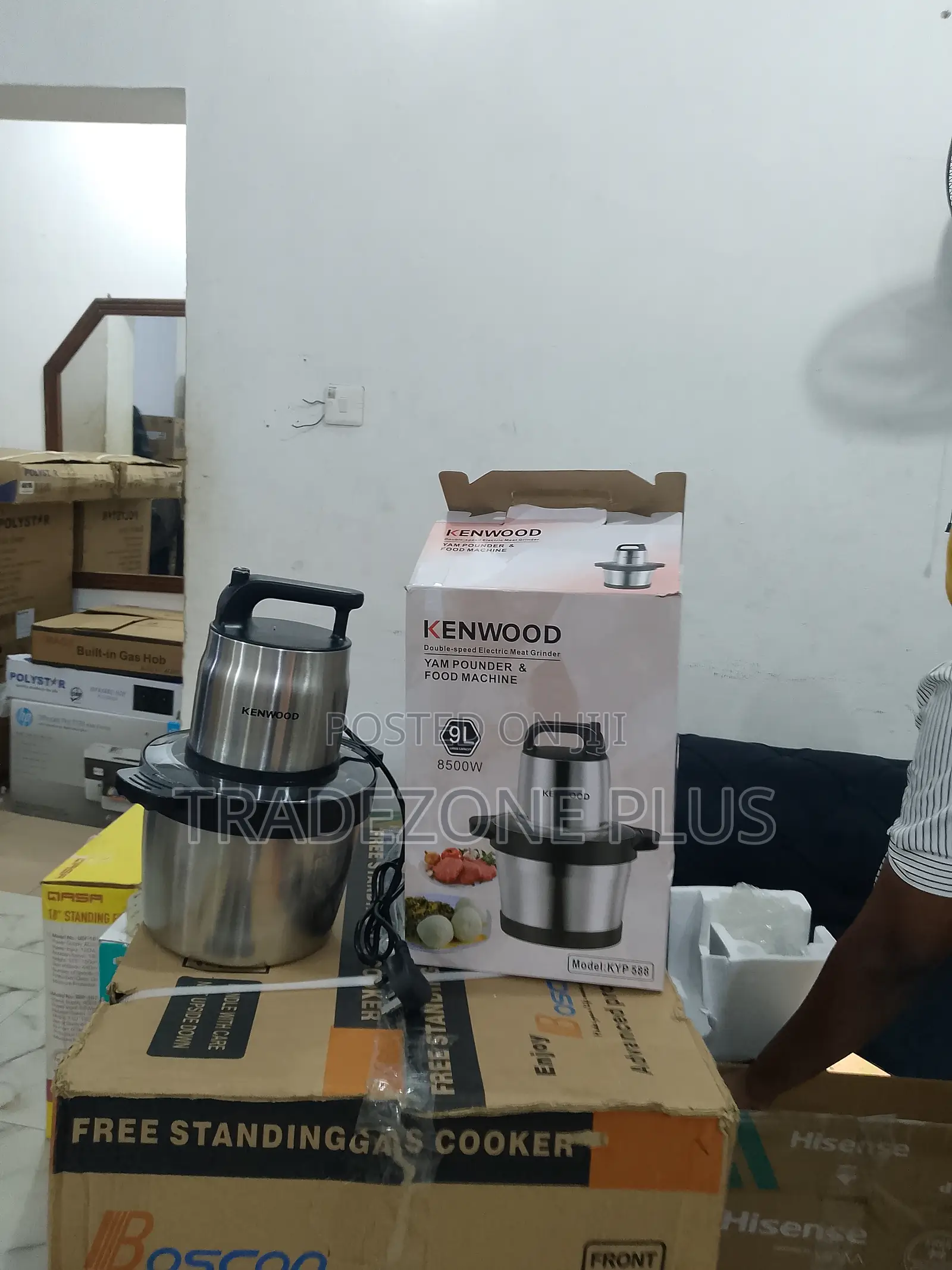Compact Yam Pounder – Kenwood 8500w 9l