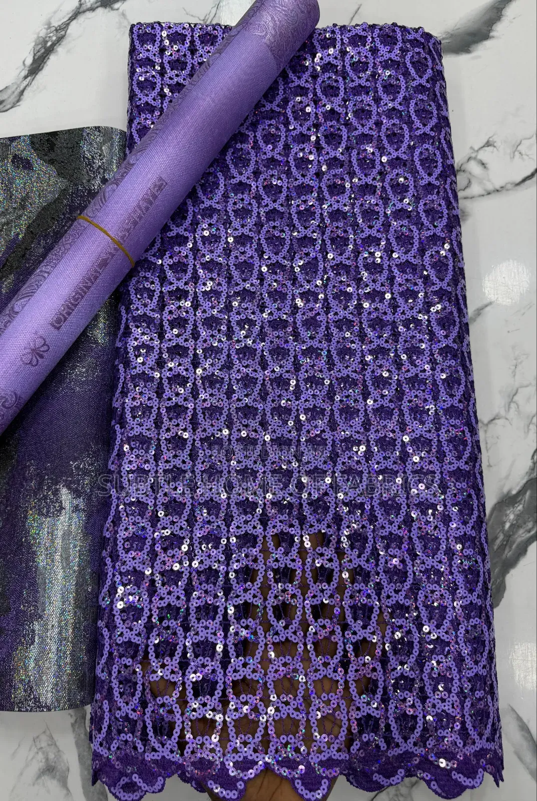 Luxury Sequins Chord for Wedding, Naming, Traditional Ceremony