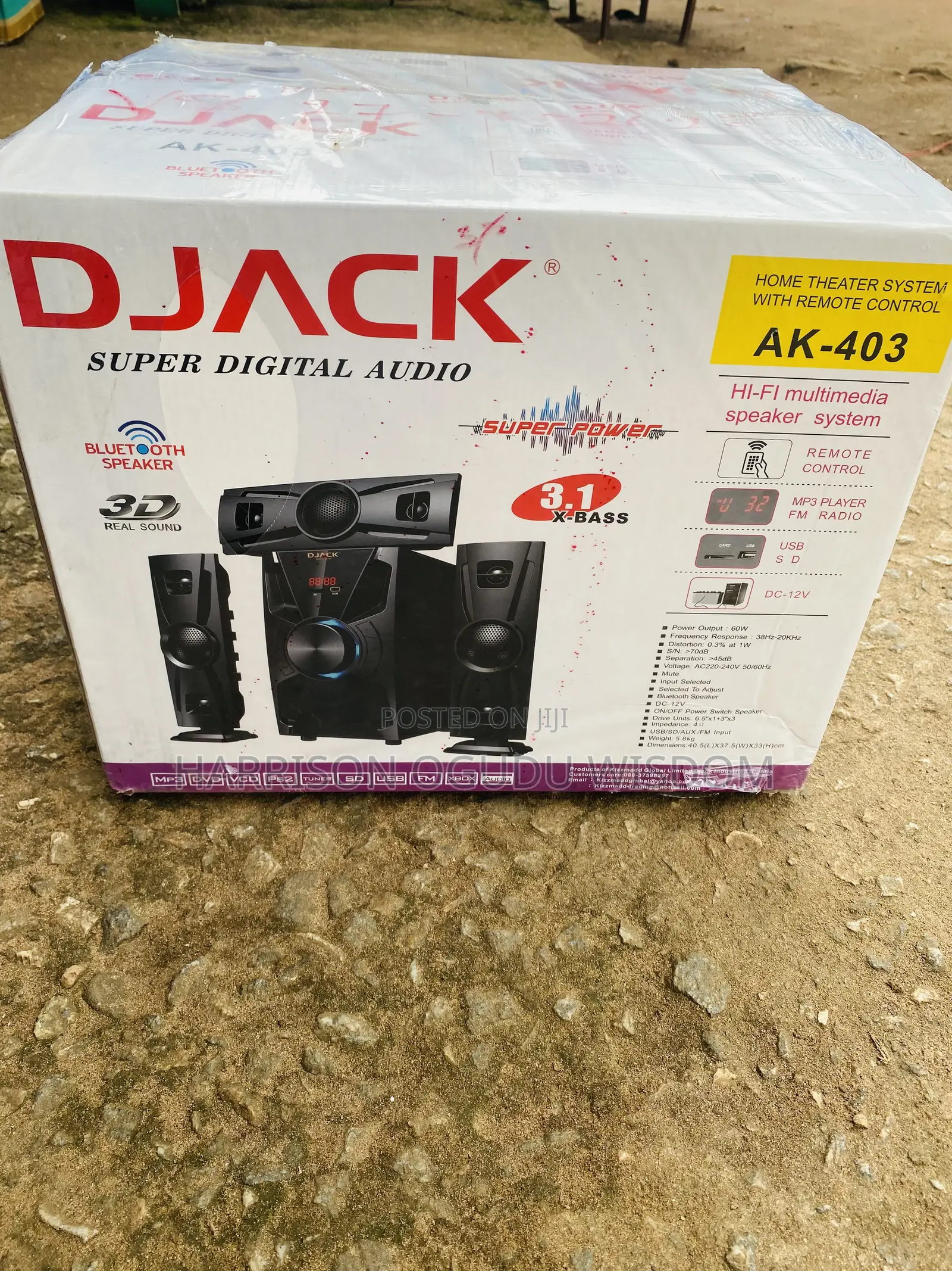 Djack Sounds System Speaker Available