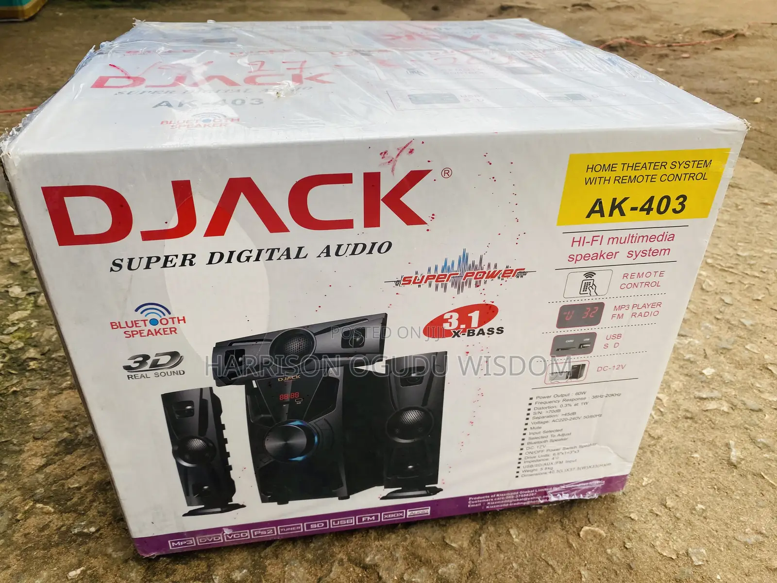 Djack Sounds System Speaker Available