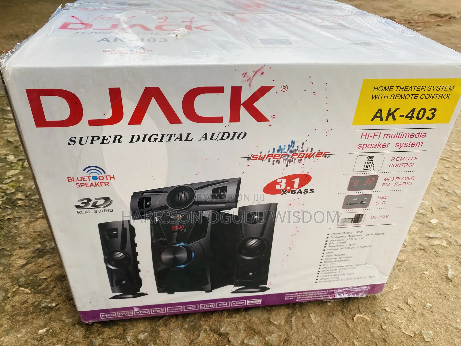 Djack Sounds System Speaker Available