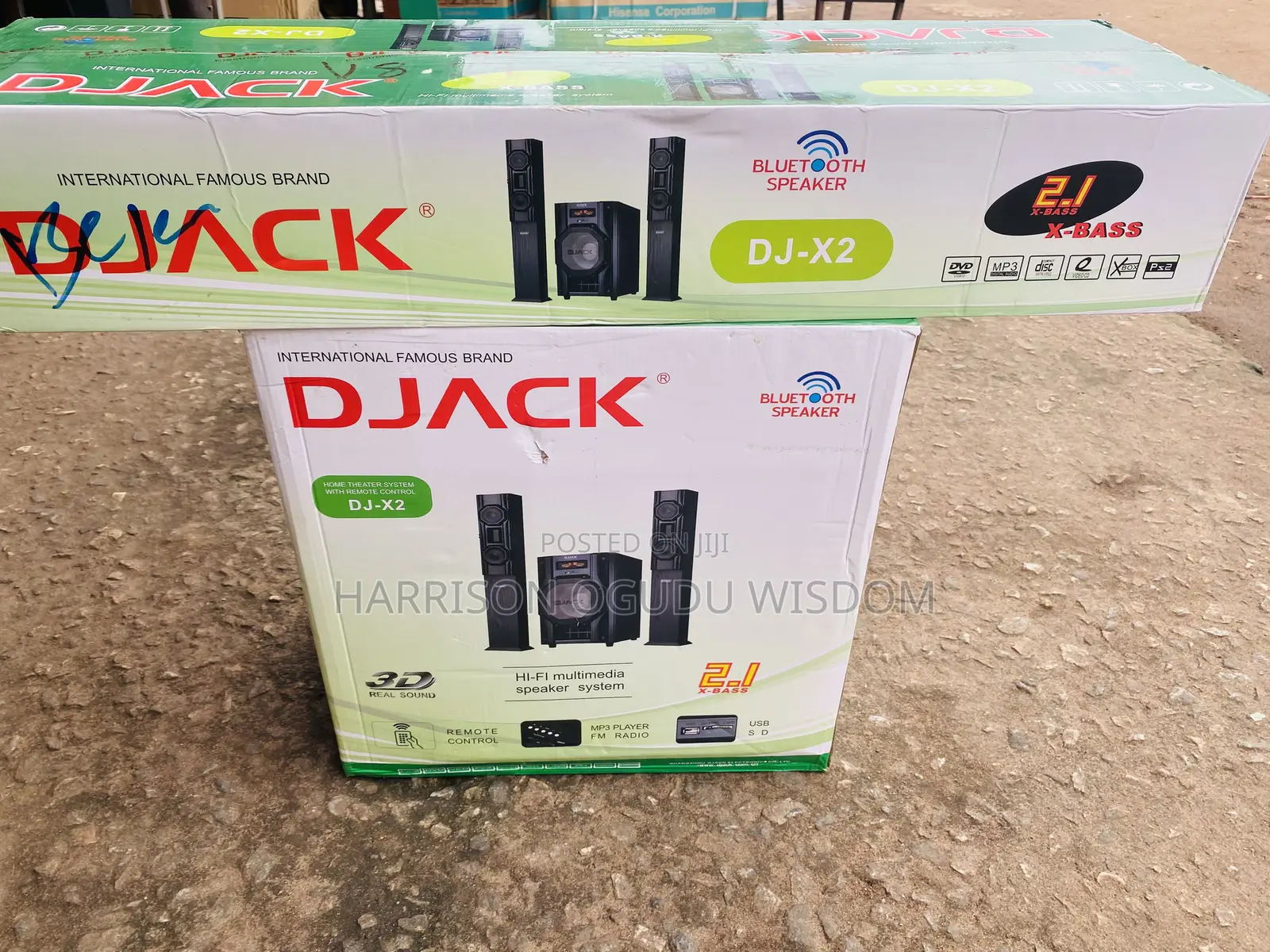 Djack Sound System Speaker Available