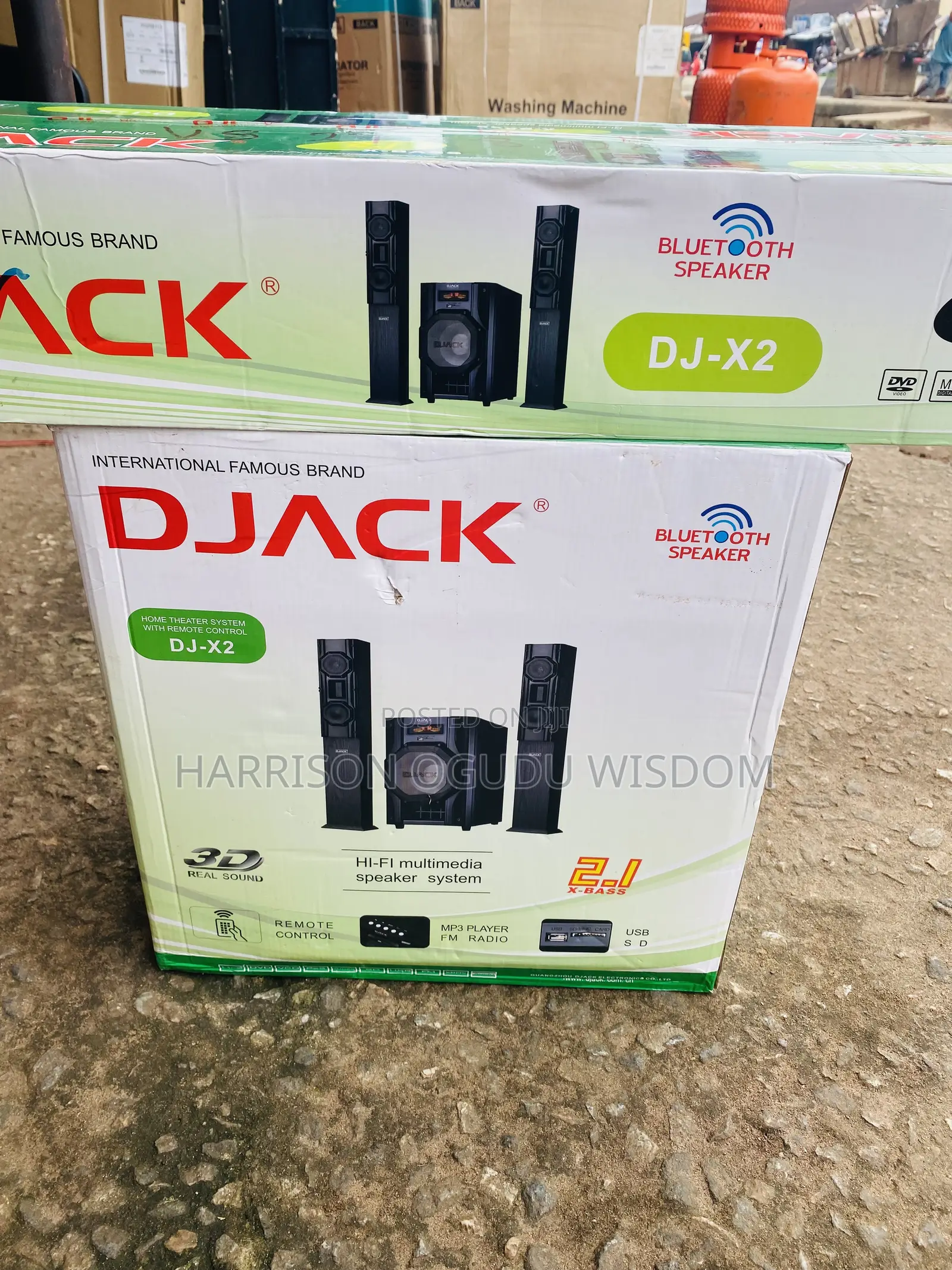 Djack Sound System Speaker Available
