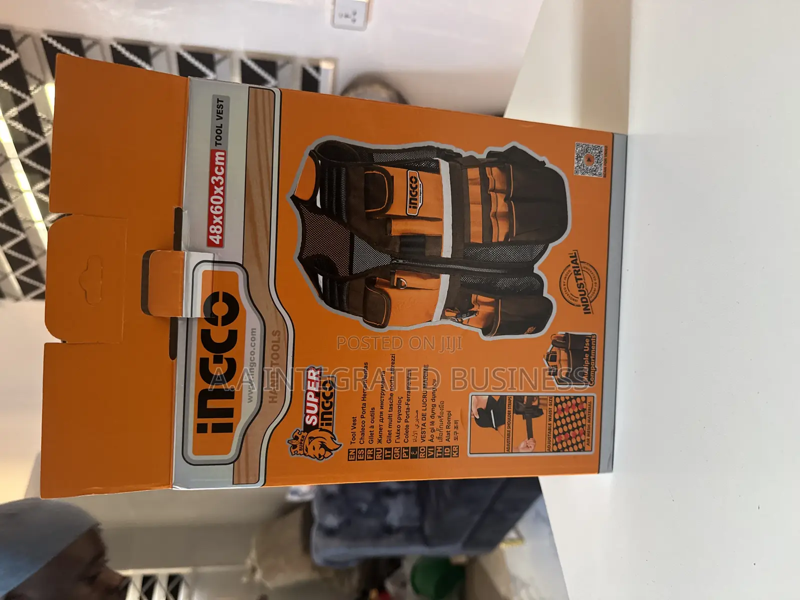 Industrial Tools Vest Ingco